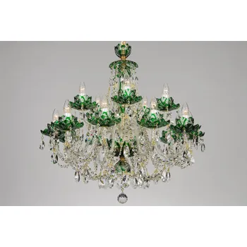 LUCKY GLASS Lustr CH-15 Lotos-green