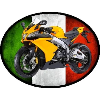 Nášivka nášivka Aprilia Ovál (nášivky motorky)