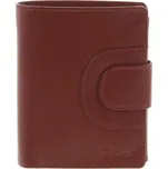 Červená kožená dámská peněženka Avril