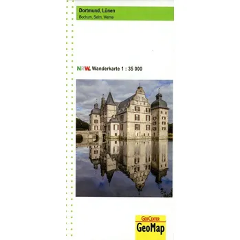 Dortmund, Lünen Wanderkarte 1:35 000