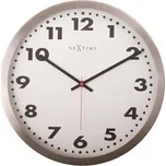 Designové nástěnné hodiny 2521 Nextime Arabic white 34cm