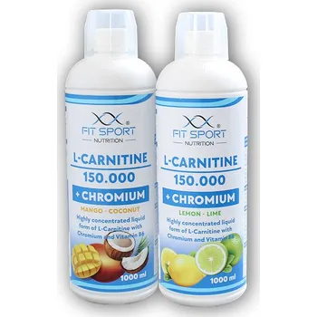 Spalovač tuku 2x L-Carnitine 150000 + Chromium 1000ml