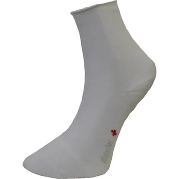 Pánské ponožky Matex ponožky Diabetes/Sensitiv HLF bez lemu 3-377, bílá, velikost 47-48
