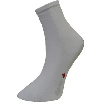 Pánské ponožky Matex ponožky Diabetes 1L žebro 3-389, bílá, velikost 47-48