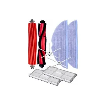 Sada příslušenství pro robotický vysavač Kartáče a HEPA filtry k vysavači XIAOMI S7 Roborock a sada mopů 8ks