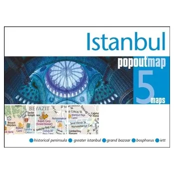 Cestování Istanbul PopOut Map