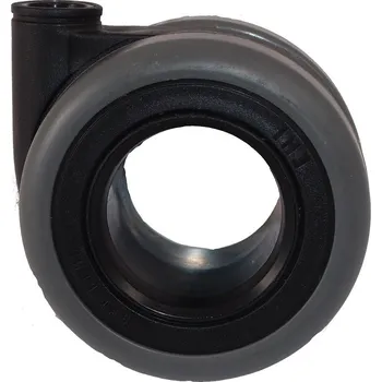 Pojezdové kolečko Designové nábytkové kolečko s gumovou obručí EMI 65 G roler 7070026