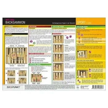 Backgammon, Info-Tafel - Schulze, Michael
