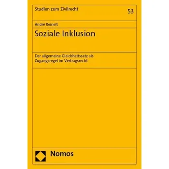 Soziale Inklusion - Reinelt, André