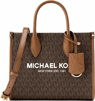 Kabelka Michael Kors Mirella Logo Tote Small hnědá