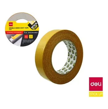 Lepicí páska Lepící páska oboustranná textilní 30mm x 20m DELI EA622