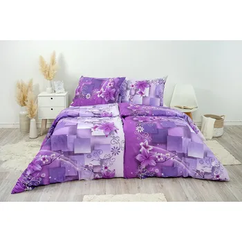 Povlečení Stanex Premium mikroflanelové povlečení Elis 140 x 200, 70 x 90 cm zipový uzávěr