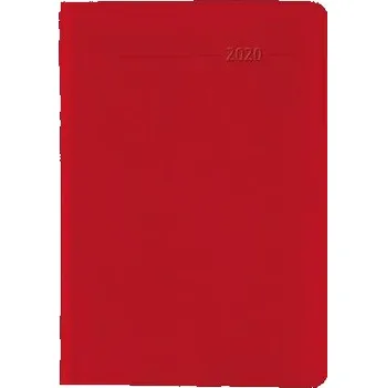 Taschenkalender Mini PVC korallenrot 2020 - Bürokalender - Taschenplaner (8 x 11,5)