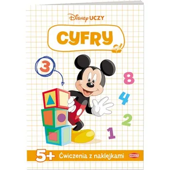 První čtění Disney uczy Miki Ćwiczenia z naklejkami cyfry UDN-9308 - opracowanie zbiorowe