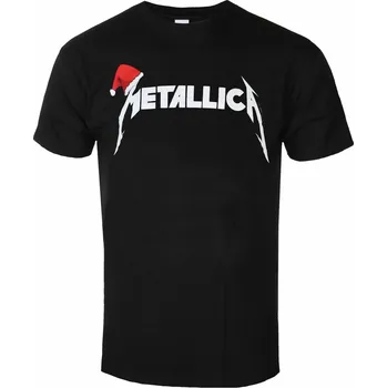 Tričko metal pánské Metallica - Black - ROCK OFF - METTS65MB PHDMTLTSBSANTA - XL