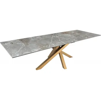 Jídelní stůl Jídelní stůl MARVELOUS GREY 180-220-260 CM keramika rozkládací