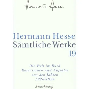 Die Welt im Buch. Tl.4 - Hermann Hesse