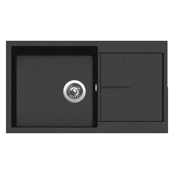 Granitový dřez Sinks kuchyňský dřez INFINITY 860 Metalblack