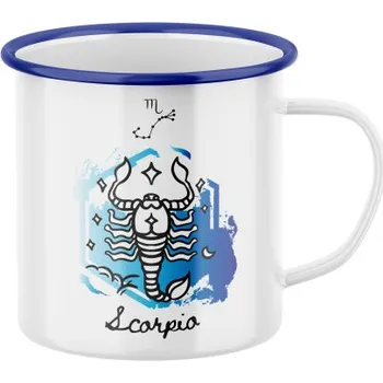 Plecháček s potiskem znamení Štír