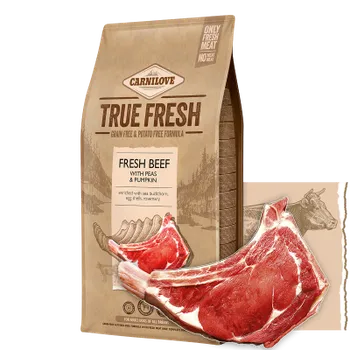 Carnilove True Fresh - Fresh Beef with Peas and Pumpkin Balení: 1,4 kg