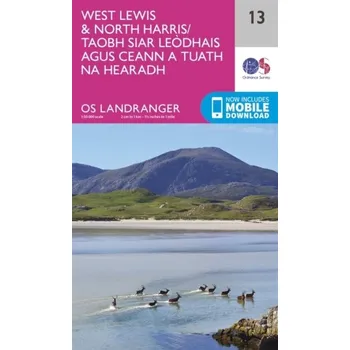 Encyklopedie West Lewis & North Harris - Ordnance Survey [EN] (2016, Skládaná mapa, Ordnance Survey)