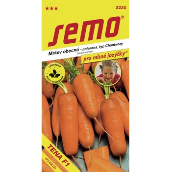 Semeno SEMO Mrkev obecná poloraná Tena F1 1,3 g