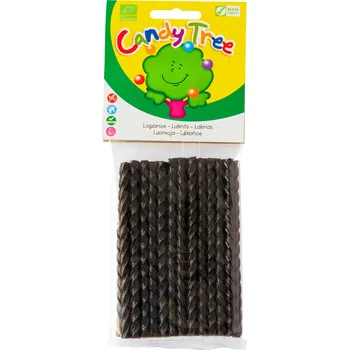 Bonbon Candy Tree Tyčinky s příchutí lékořice bezlepkové BIO 100 g