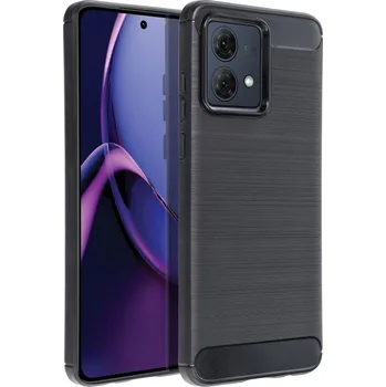 Pouzdro na mobilní telefon Forcell Carbon pro Motorola Moto G84 černé