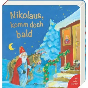 První čtění Nikolaus, komm doch bald - Witzig, Bärbel [DE] (2023, Formát desky, Butzon U. Bercker GmbH)