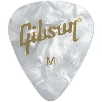 Trsátko Gibson White Pearl - trsátka (různé tvrdosti) Trsátko - tvrdost: Medium