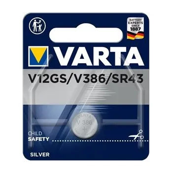 Autobaterie V12GS/V386/SR43 Knoflíková baterie Watch, 00386 101 111