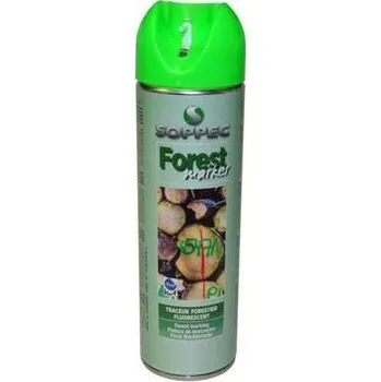 Barva ve spreji FOREST Marker FLUO zelená