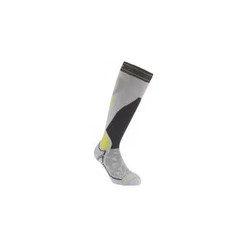 Pánské termo ponožky Bridgedale Ski Midweight light grey / graphite L ponožky