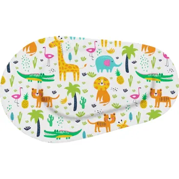Náplast ZARYS lnternational Group elastoKIDS EYE, netkané oční krytí s absorpční vložkou, samolepící, sterilní, 5 cm x 7,5 cm, 50 ks