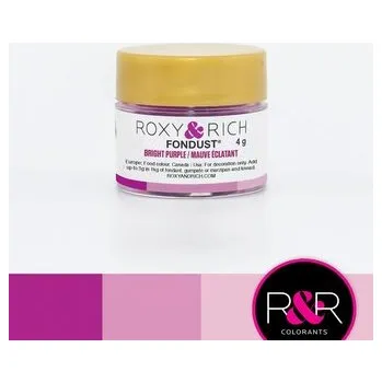 Potravinářské barvivo Prachová barva 4g světle fialová - Roxy and Rich