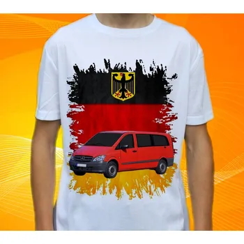Pánské tričko tričko Mercedes Benz VITO 122 (Trička s motivy aut)