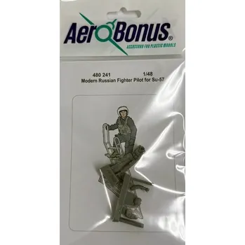 Plastikový model Aerobonus 1/48 Modern Russian Fighter Pilor for Su-57 (ZVE)