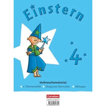 Učebnice Einstern Mathematik 04. Themenhefte 1-4, Diagnoseheft und Kartonbeilagen im Paket - Verbrauchsmaterial