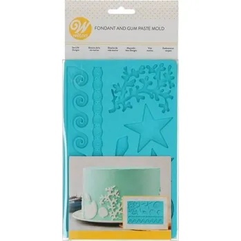 Forma na pečení Silikonová forma moře 19,7 x 12,5 cm - Wilton