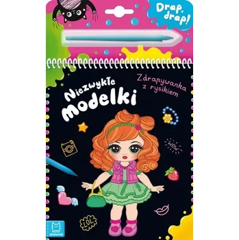 Niezwykłe modelki. Zdrapywanka z rysikiem - Anna Podgórska