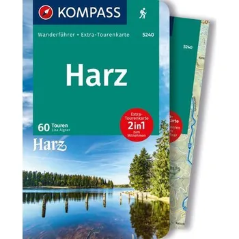 Cestování KOMPASS Wanderführer Harz, 60 Touren - Aigner, Lisa