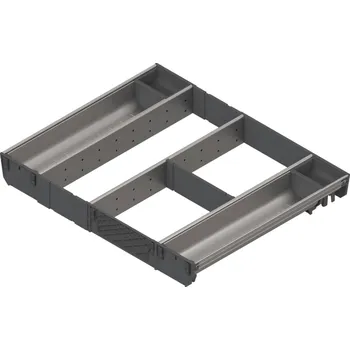 Nábytkové kování Blum Vnitřní zásuvka ORGA LINE / Nerezová ocel - sada 600 mm 650 mm