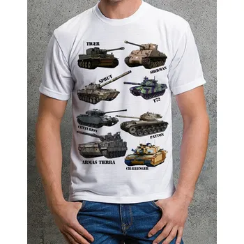 Pánské tričko tričko mix tanky S (vojenské tričko )