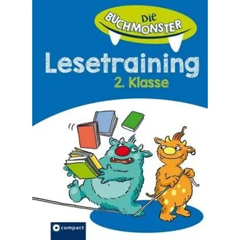 První čtění Die Buchmonster: Lesetraining 2. Klasse - Ernsten, Svenja