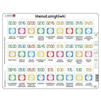 Hračka Układanka Zegar i czas