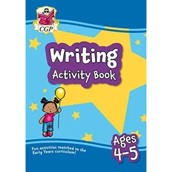 Cizí jazyk New Writing Home Learning Activity Book for Ages 4-5 - CGP Books
