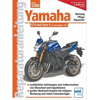 Yamaha FZ 8 und Fazer 8 ab Modelljahr 2011