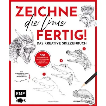 Encyklopedie Zeichne die Linie fertig! - Fonken, Sebastian