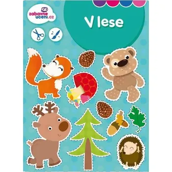 omalovánky Vystřihovánky - omalovánky Ditipo - V lese