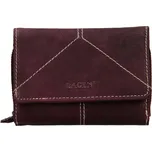 Dámská peněženka LAGEN kožená LG-2522 fialová PLUM